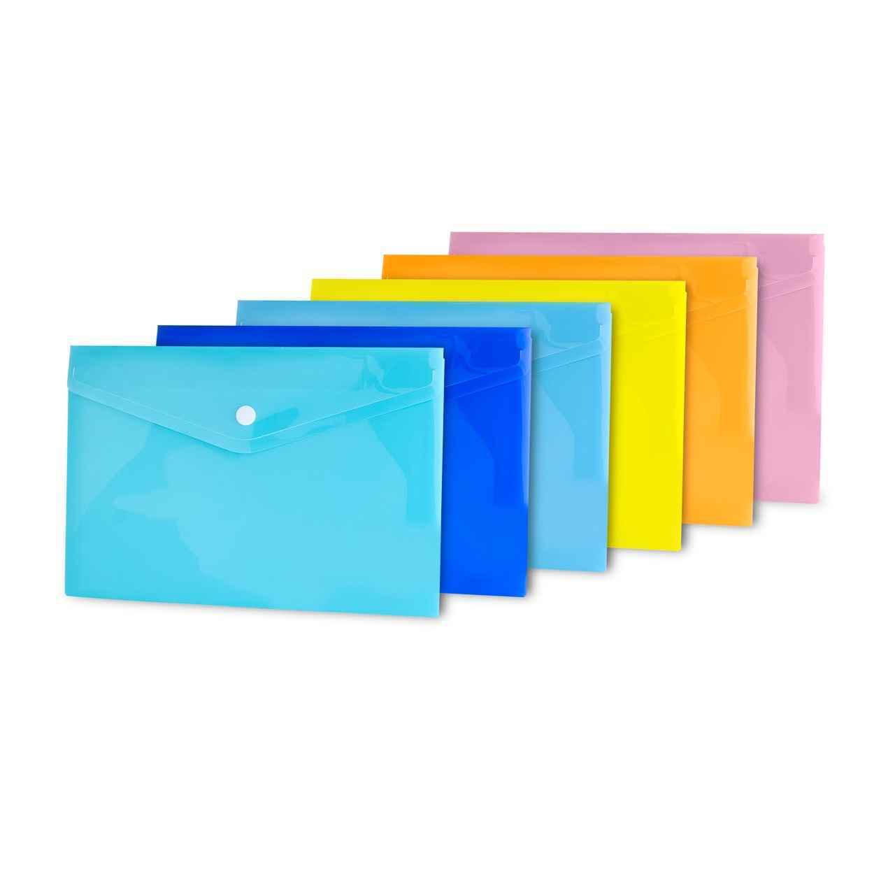 پاکت دکمه دار A4 سبز سوپربایند