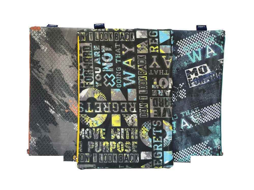 پاکت پارچه ای A4 زیپ دار کلاسیک زوم کدZ-676508